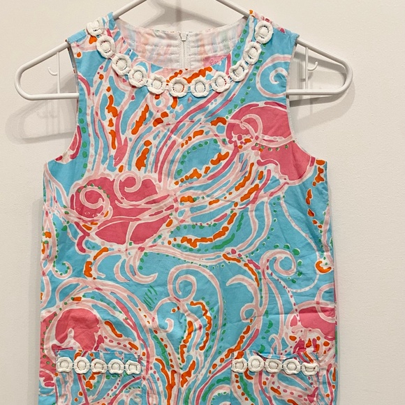 Lilly Pulitzer Jellies Be Jammin Shift Dress, Size 10 - Picture 5 of 5